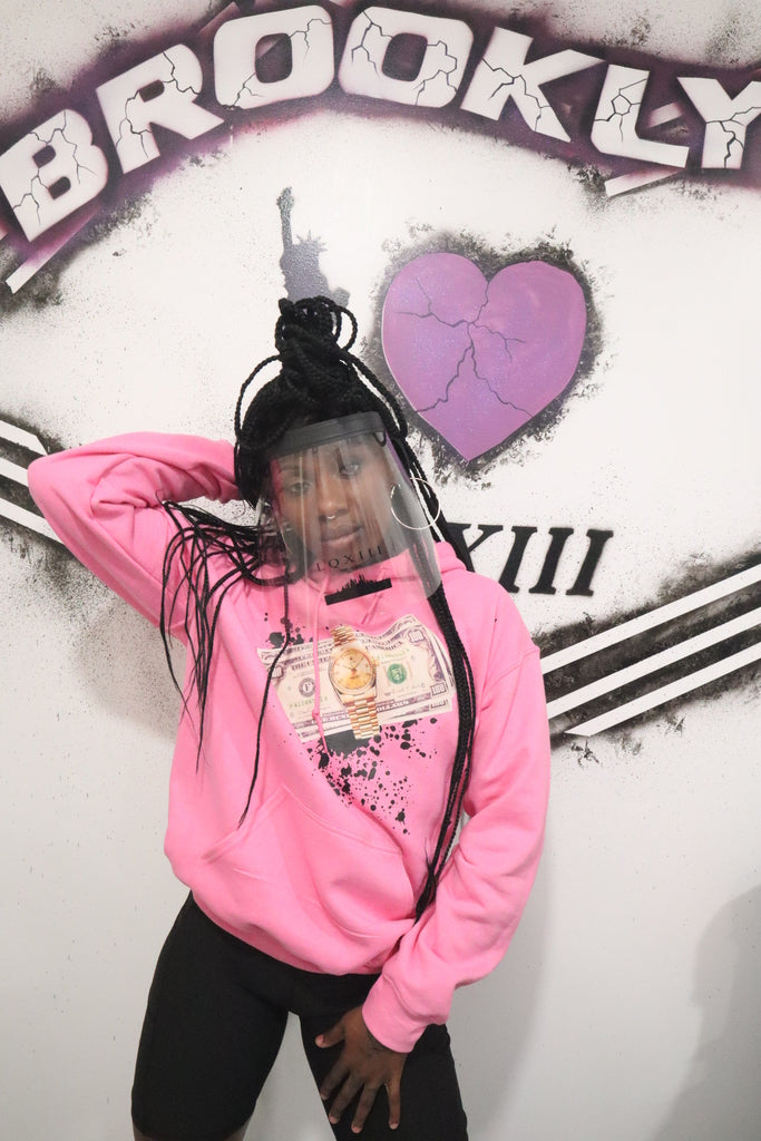 LQXIII Bubble Gum Pink Luxury Hoodie