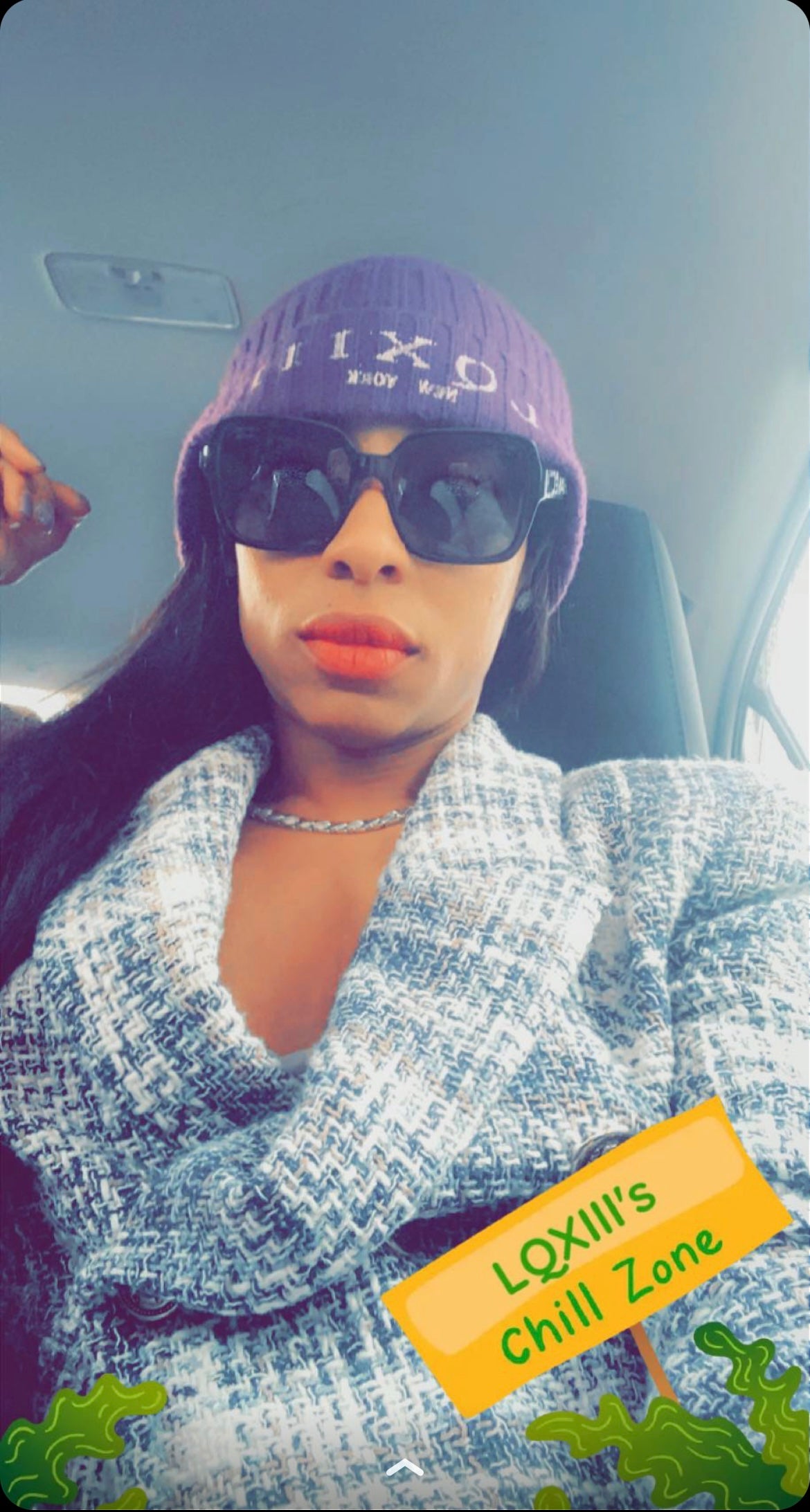 LQXIII Purple Haze Beanie