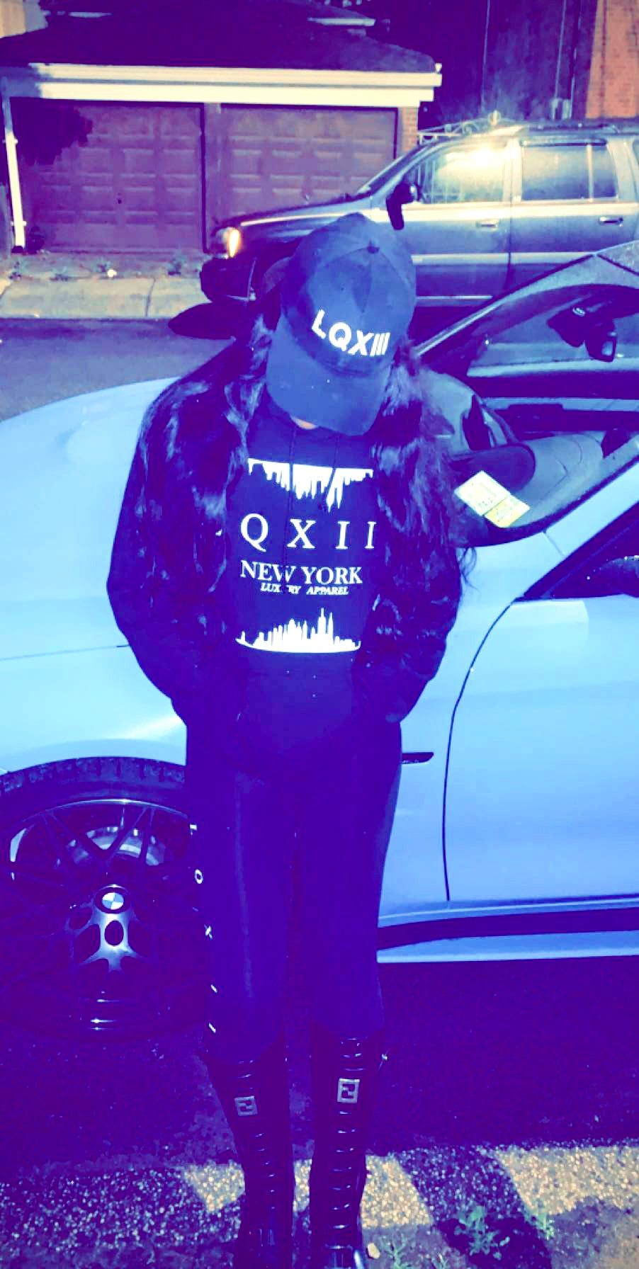 LQXIII Noire Hoodie Jersey