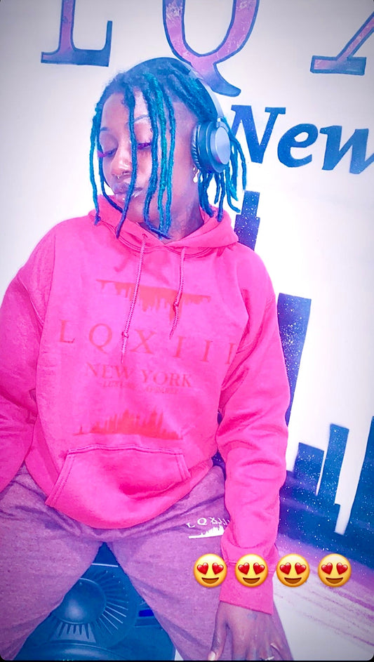 LQXIII Malibu Pink Hoodie Jersey